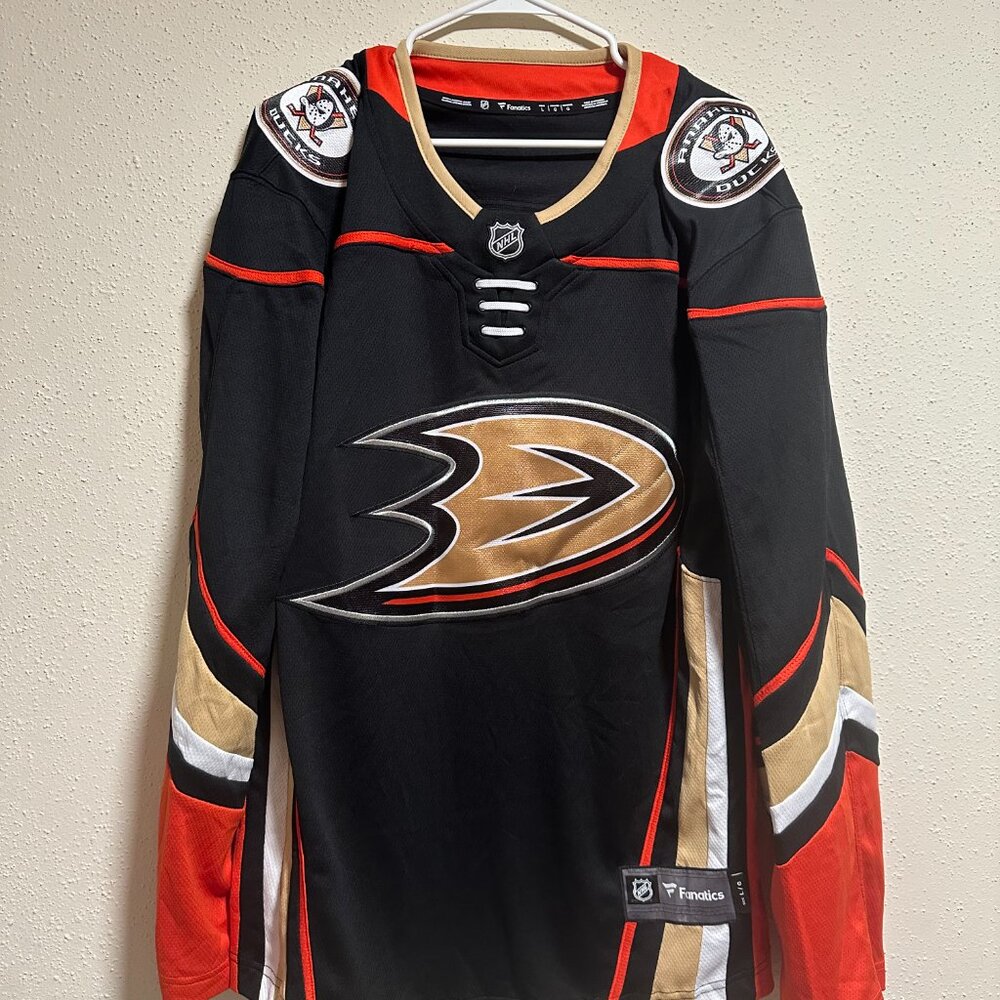 Anaheim Ducks Fanatics Hockey Jersey Home - Picture 2 of 11